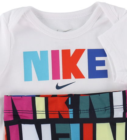 Nike Bodysæt - Leggings/Body k/æ - Obsidian