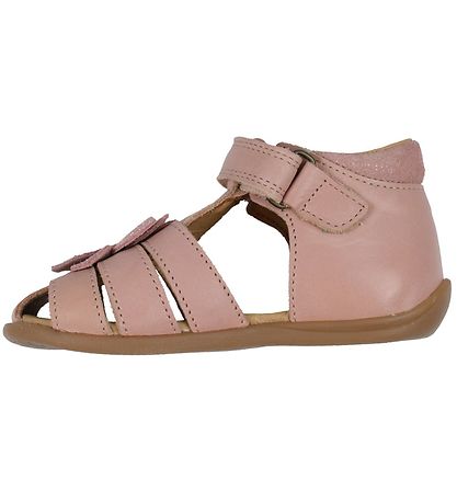 Pom Pom Sandaler - Starters Flower Velcro - Rose Pom Pom Sandaler - Starters Flower Velcro - Rose