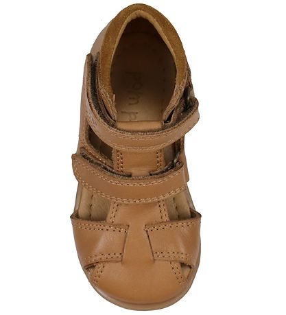Pom Pom Sandaler - Starters Two Velcro - Camel Pom Pom Sandaler - Starters Two Velcro - Camel