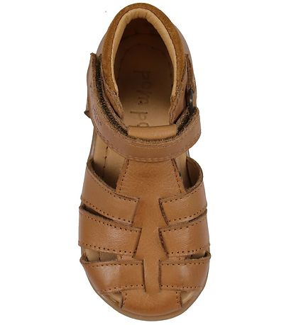 Pom Pom Sandaler - Starters Velcro - Camel Pom Pom Sandaler - Starters Velcro - Camel