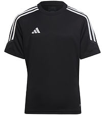 adidas Performance T-Shirt - Tiro23 Cbtrjsyy - Sort/Hvid adidas Performance T-Shirt - Tiro23 Cbtrjsyy - Sort/Hvid