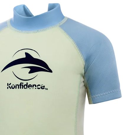 Konfidence Badeheldragt - UV50+ - Blå/Grøn/Grå Konfidence Badeheldragt - UV50+ - Blå/Grøn/Grå
