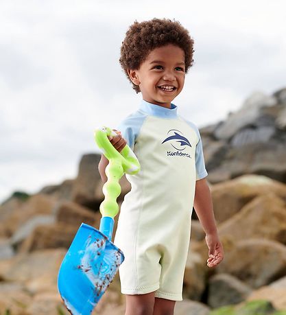 Konfidence Badeheldragt - UV50+ - Blå/Grøn/Grå Konfidence Badeheldragt - UV50+ - Blå/Grøn/Grå