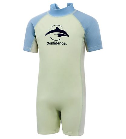 Konfidence Badeheldragt - UV50+ - Blå/Grøn/Grå Konfidence Badeheldragt - UV50+ - Blå/Grøn/Grå