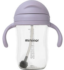 Mininor Kop m. Sugerør - Tritan - 330 ml - Syren Mininor Kop m. Sugerør - Tritan - 330 ml - Syren