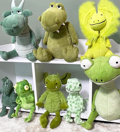 Jellycat Bamse - 10x20 cm - Frankie Frillied-Neck Lizard Jellycat Bamse - 10x20 cm - Frankie Frillied-Neck Lizard