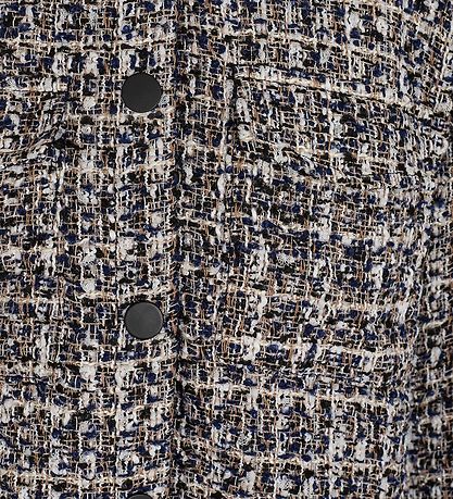 Sofie Schnoor Girls Jakke - Black Off White Sofie Schnoor Girls Jakke - Black Off White