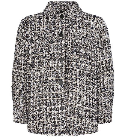 Sofie Schnoor Girls Jakke - Black Off White Sofie Schnoor Girls Jakke - Black Off White