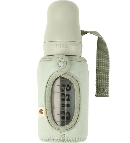 BIBS X Liberty Flaske Etui - Lille - 110 ml - Sage BIBS X Liberty Flaske Etui - Lille - 110 ml - Sage