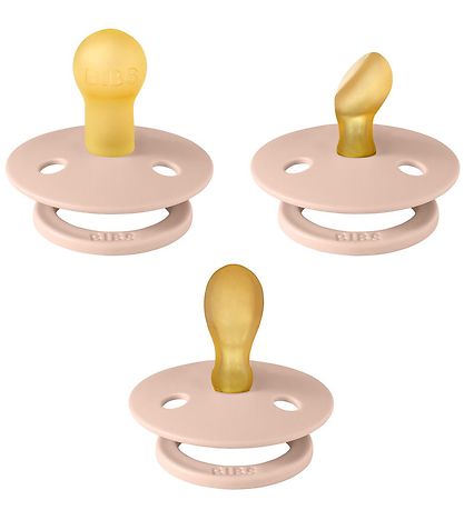 BIBS Colour Schnuller - 3er-Pack - Gr. 1 - Naturgummi - Blush BIBS Colour Schnuller - 3er-Pack - Gr. 1 - Naturgummi - Blush