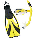 Aqua Lung Öndunarpípasett - Adult - Compass - Black/Yellow