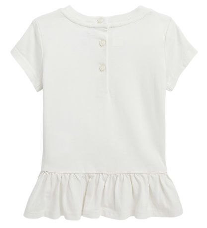 Polo Ralph Lauren T-shirt - Sa - Gråhvid m. Bamse