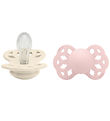 BIBS Infinity Smokker - 2-pack - Str. 1 - Symmetrisk - Ivory/Blo