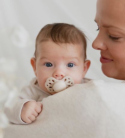 BIBS Infinity Sutter - 2-pak - Str. 1 - Anatomisk - Ivory/Blosso BIBS Infinity Sutter - 2-pak - Str. 1 - Anatomisk - Ivory/Blosso