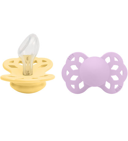 BIBS Infinity Sutter - 2-pak - Str. 2 - Anatomisk - Pale Butter/ BIBS Infinity Sutter - 2-pak - Str. 2 - Anatomisk - Pale Butter/