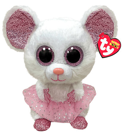 Ty Bamse - Beanie Boos - 15,5 cm - Nina Ty Bamse - Beanie Boos - 15,5 cm - Nina