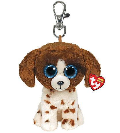 Ty Nøglering m. Bamse - Beanie Boos - 10 cm - Muddles