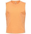Kids Only Top - KogOlivie - Orange Chiffon Kids Only Top - KogOlivie - Orange Chiffon