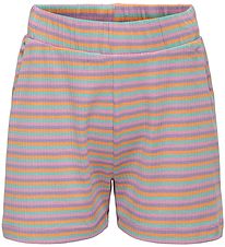 Kids Only Shorts - KogAmelia - Rib - Purple Rose Stripes Kids Only Shorts - KogAmelia - Rib - Purple Rose Stripes