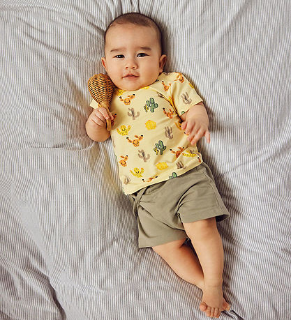 Name It T-shirt - NbnJobbi - 2-pak - Double Cream