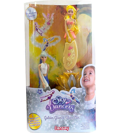 Sky Dancers Twin Dolls - 16 cm - 2-Pack