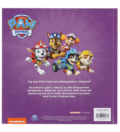 Forlaget Carlsen Boek - Paw Patrol - De puppy's redden de dinosa Forlaget Carlsen Boek - Paw Patrol - De puppy's redden de dinosa