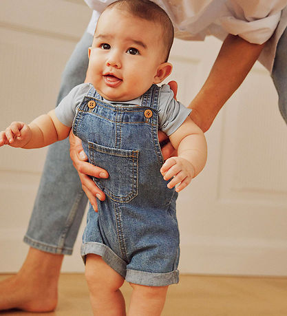 Name It Smækbukser - NbmLou - Dark Blue Denim Name It Smækbukser - NbmLou - Dark Blue Denim