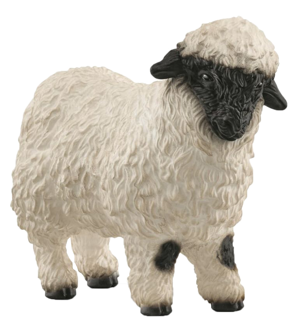 Schleich Farm World - H: 6 cm - Walliser Schwarznasenschaf 13965 - Schleich - One Size - Spielzeugtiere