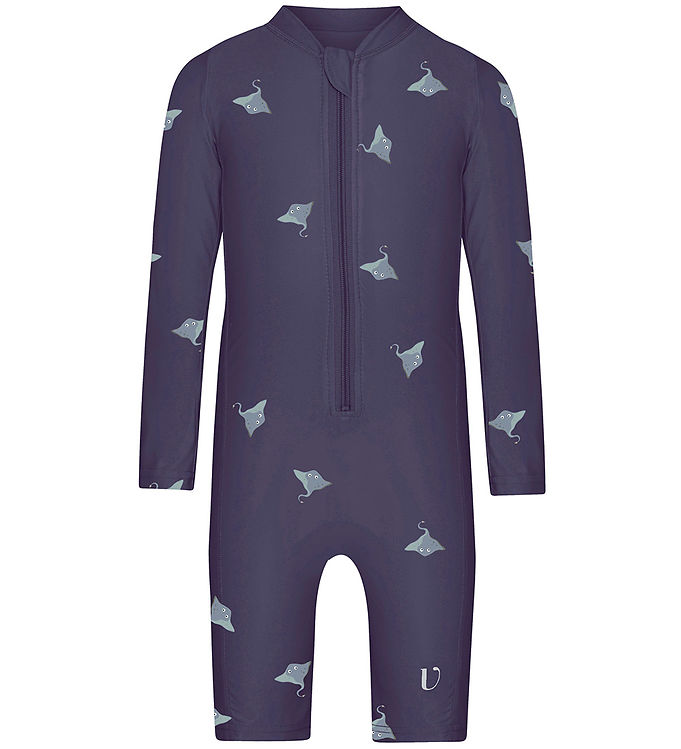 Vanilla Copenhagen Skate Fish Badeheldragt 86/92 - Deep Blue