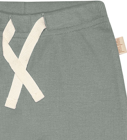 Petit Piao Shorts - Rib - Modal - Light Petrol