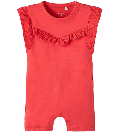 Name It Sommerdragt - NbfJoline - Vandmelon Name It Sommerdragt - NbfJoline - Vandmelon