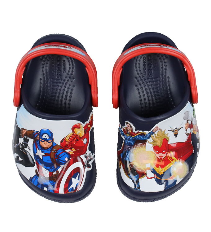 Crocs Sandaler – FL Avengers Patch Clog T – Navy