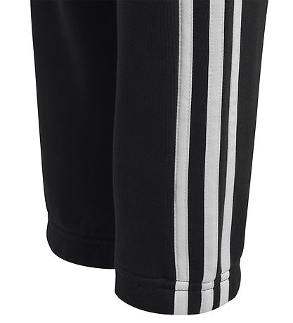 adidas Performance Sweatpants - U 3S FL PANT - Sort/Hvid adidas Performance Sweatpants - U 3S FL PANT - Sort/Hvid