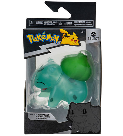 Pokémon Figur - Translucent - Bulbasaur  Pokémon Figur - Translucent - Bulbasaur