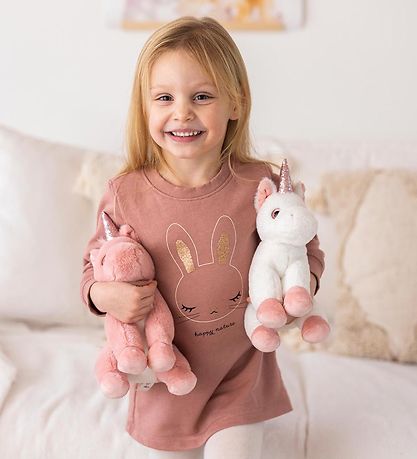 Teddykompaniet Bamse - Enhjørning - 25 cm - Hvid Teddykompaniet Bamse - Enhjørning - 25 cm - Hvid