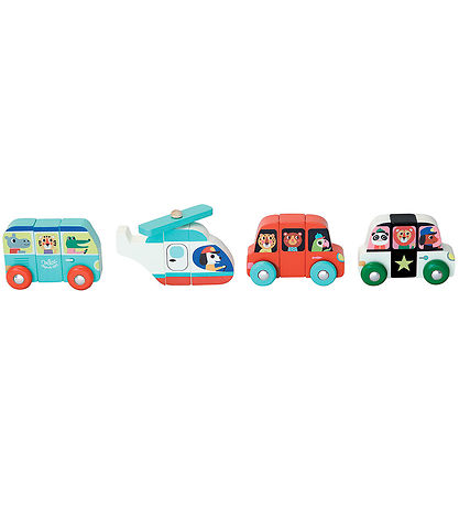 Vilac Legetøj - Magnetiske Transportmidler Vilac Legetøj - Magnetiske Transportmidler