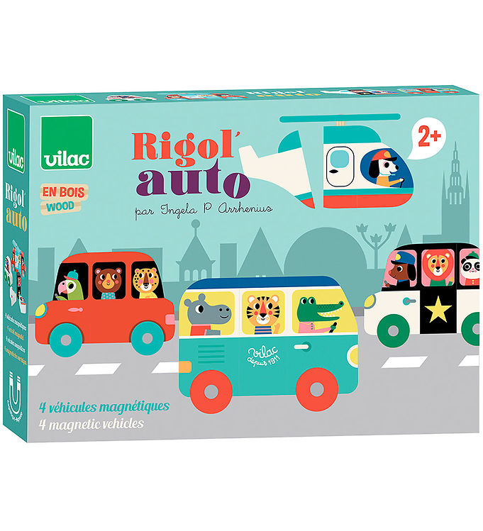 Vilac Legetøj - Magnetiske Transportmidler