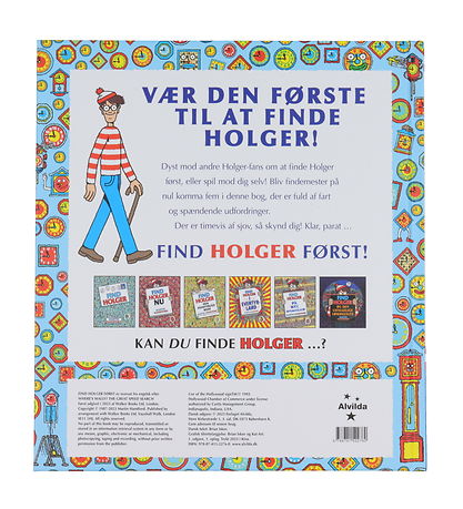 Alvilda Bog - Find Holger Først - Dansk Alvilda Bog - Find Holger Først - Dansk