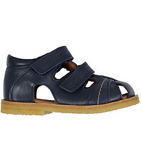 Pom Pom Sandaler - Rub Sole Two - Navy Pom Pom Sandaler - Rub Sole Two - Navy
