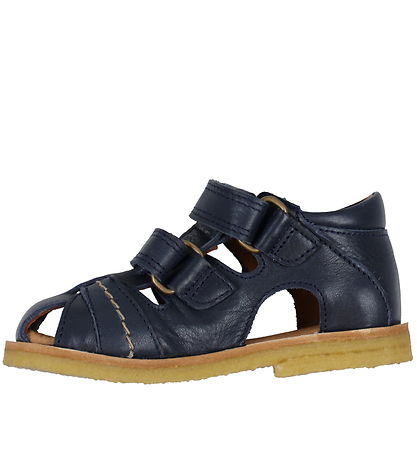 Pom Pom Sandaler - Rub Sole Two - Navy Pom Pom Sandaler - Rub Sole Two - Navy