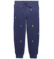 Polo Ralph Lauren Sweatpants - Classics - Navy m. Logoer Polo Ralph Lauren Sweatpants - Classics - Navy m. Logoer
