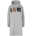 Rosemunde Sweatkjole - Light Grey Logo Print Rosemunde Sweatkjole - Light Grey Logo Print