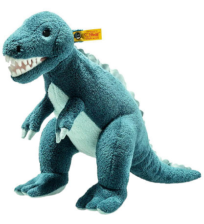 Steiff Bamse - 35 cm. - Thaisen T-Rex - Grøn Steiff Bamse - 35 cm. - Thaisen T-Rex - Grøn