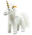 Steiff Bamse - 27 cm. - Unica Unicorn - Hvid Steiff Bamse - 27 cm. - Unica Unicorn - Hvid