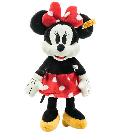 Steiff Bamse - 31 cm. - Minnie Mouse - Sort/Rød Steiff Bamse - 31 cm. - Minnie Mouse - Sort/Rød