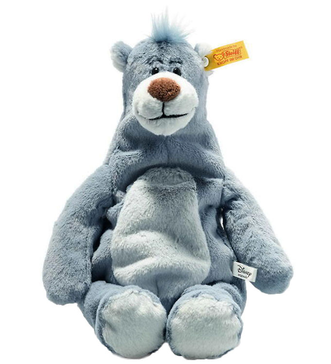 Steiff Bamse - 31 cm. - Disney Soft Cuddly Friends Balu - Blå