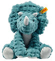 Steiff Bamse - 28 cm. - Soft Cuddly Friends Dixi Triceratops  Steiff Bamse - 28 cm. - Soft Cuddly Friends Dixi Triceratops