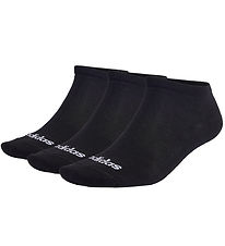 adidas Performance Ankelstrømper - 3-Pak - T Lin Low 3P - Sort adidas Performance Ankelstrømper - 3-Pak - T Lin Low 3P - Sort