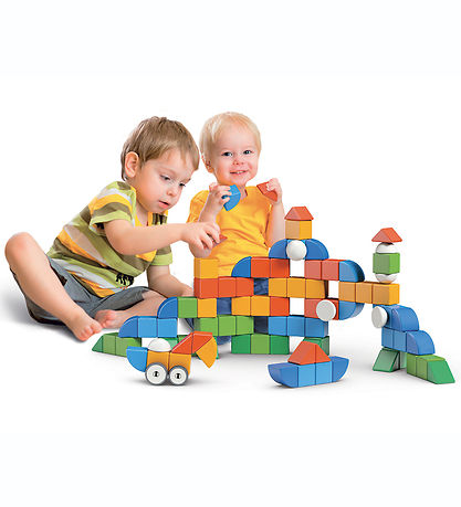 Geomag Magnetsæt - Magicube 3 Shapes Recycled - 6 Dele