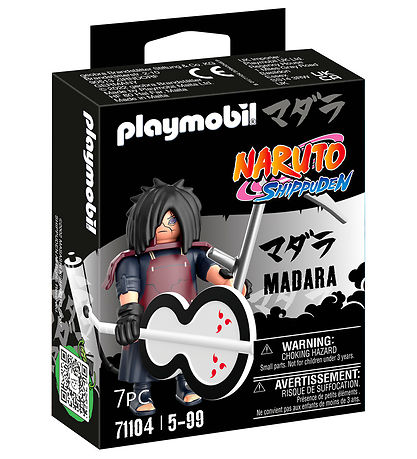 Playmobil Naruto - Madara - 71104 - 7 Dele Playmobil Naruto - Madara - 71104 - 7 Dele